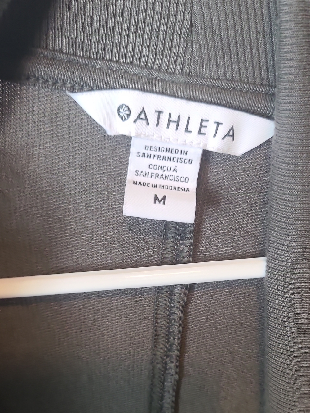 Athleta Pranayama Restore Wrap Cardigan Top Med - Picture 3 of 6